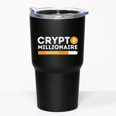Crypto Millionaire Loading Btc Trader Bitcoin Investor Tumbler