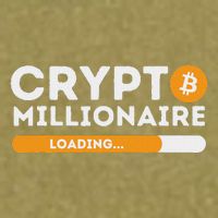 Crypto Millionaire Loading Btc Trader Bitcoin Investor Garment-Dyed Women's Muscle Tee