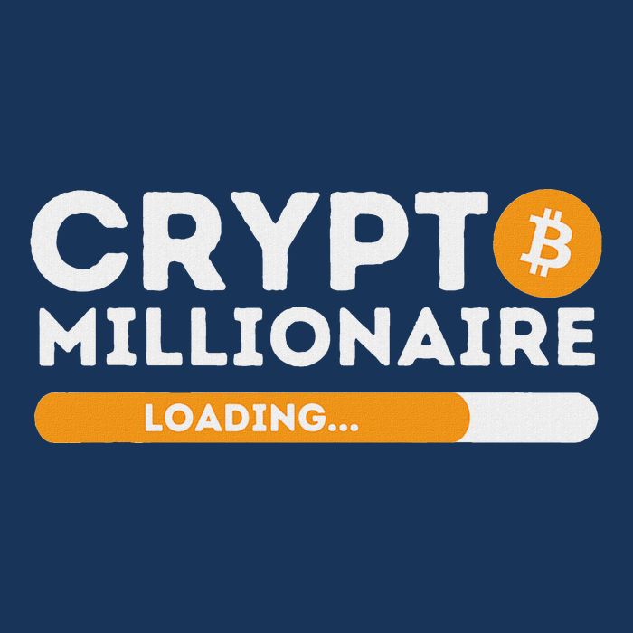 Crypto Millionaire Loading Btc Trader Bitcoin Investor Infant Baby Jersey Bodysuit