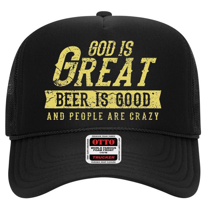 Country Music Lyrics Fun Quote From Country Songs High Crown Mesh Back Trucker Hat