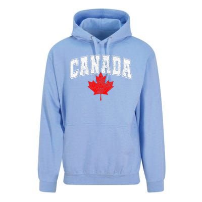 Canada Maple Leaf Canadian Flag Pride Unisex Surf Hoodie