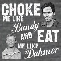 Choke Me Like Bundy Eat Me Like Dahmer Mesh Reversible Basketball Jersey Tank