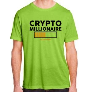 Crypto Millionaire Loading Adult ChromaSoft Performance T-Shirt