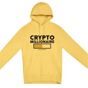 Crypto Millionaire Loading Premium Pullover Hoodie