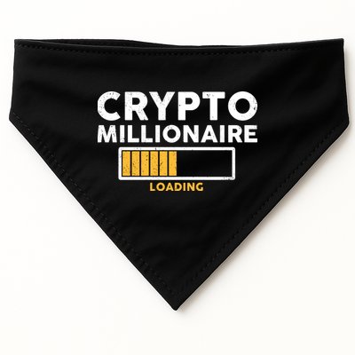 Crypto Millionaire Loading USA-Made Doggie Bandana