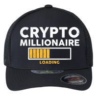 Crypto Millionaire Loading Flexfit Unipanel Trucker Cap