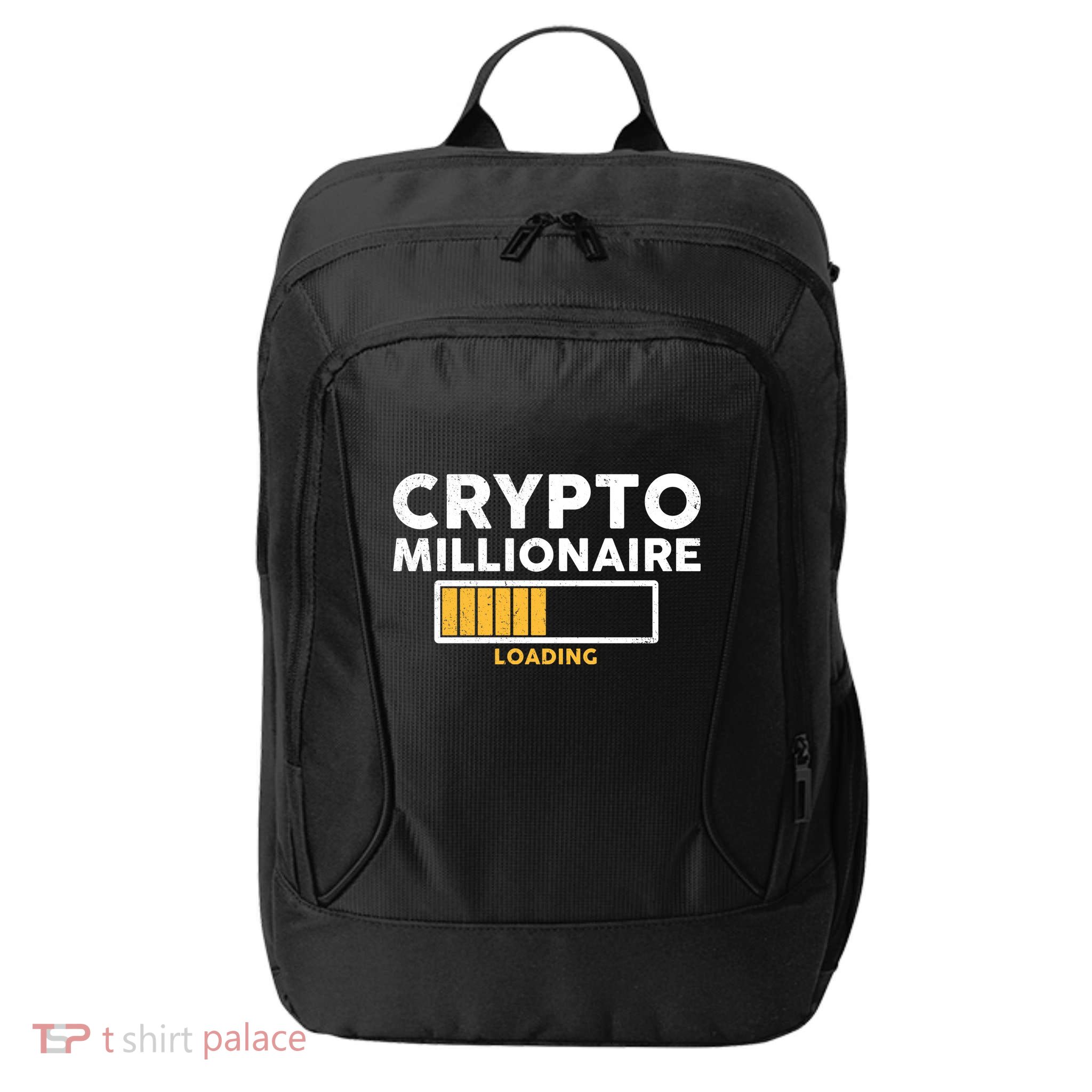 Crypto Millionaire Loading City Backpack