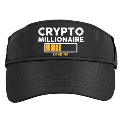Crypto Millionaire Loading Adult Drive Performance Visor