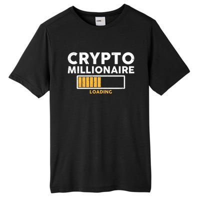 Crypto Millionaire Loading Tall Fusion ChromaSoft Performance T-Shirt