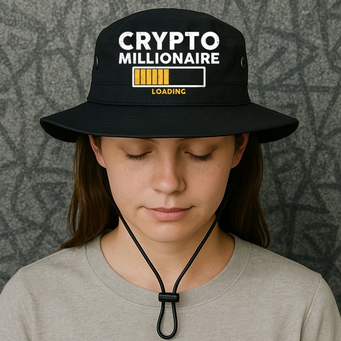 Crypto Millionaire Loading Bucket Hat