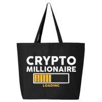 Crypto Millionaire Loading 25L Jumbo Tote