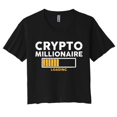 Crypto Millionaire Loading Crop Top