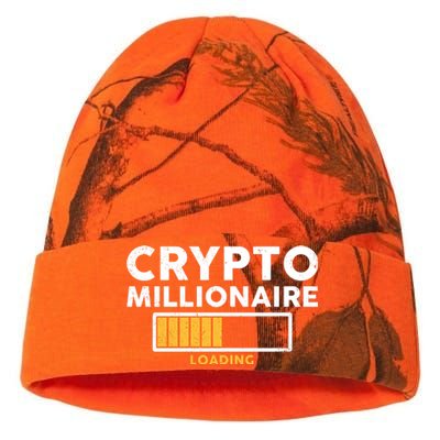 Crypto Millionaire Loading Kati Licensed 12" Camo Beanie