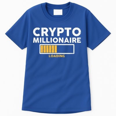 Crypto Millionaire Loading Tall T-Shirt