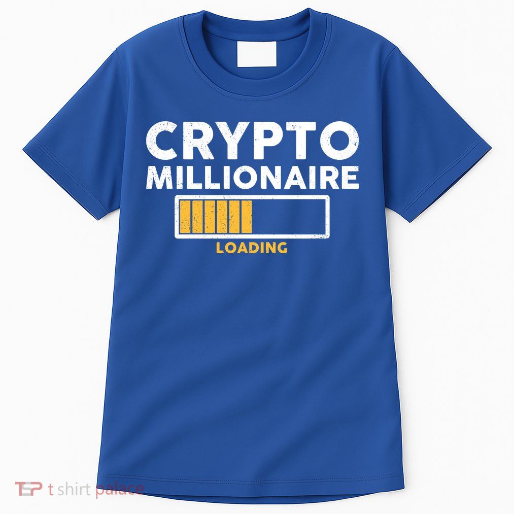 Crypto Millionaire Loading Tall T-Shirt