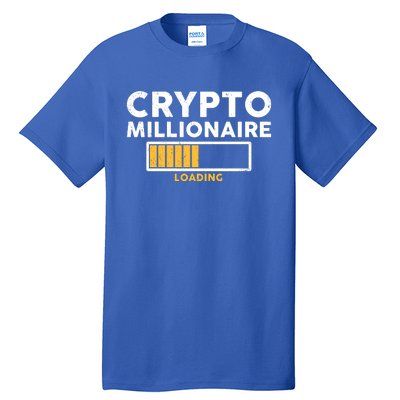 Crypto Millionaire Loading Tall T-Shirt