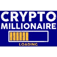 Crypto Millionaire Loading Bumper Sticker