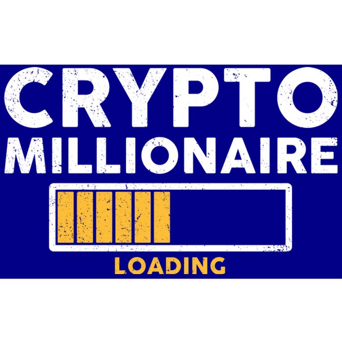 Crypto Millionaire Loading Bumper Sticker