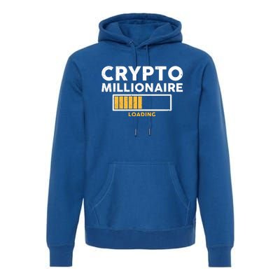 Crypto Millionaire Loading Premium Hoodie