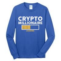 Crypto Millionaire Loading Tall Long Sleeve T-Shirt