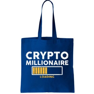 Crypto Millionaire Loading Tote Bag