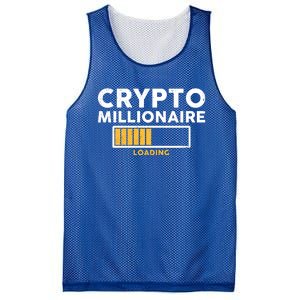 Crypto Millionaire Loading Mesh Reversible Basketball Jersey Tank