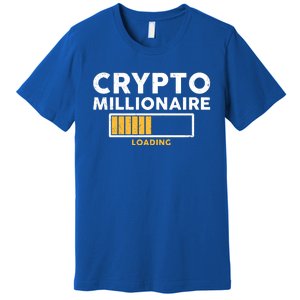 Crypto Millionaire Loading Premium T-Shirt