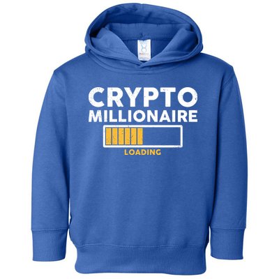 Crypto Millionaire Loading Toddler Hoodie