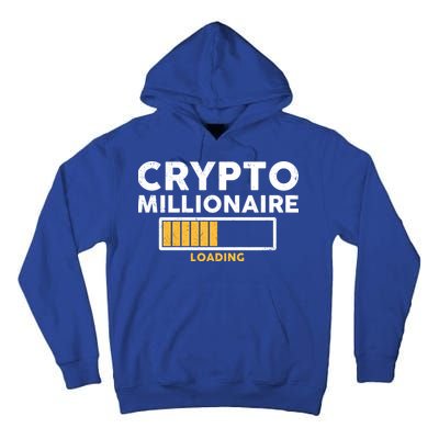 Crypto Millionaire Loading Tall Hoodie