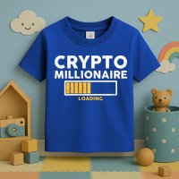 Crypto Millionaire Loading Toddler T-Shirt