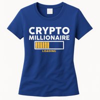 Crypto Millionaire Loading Womens T-Shirt