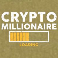 Crypto Millionaire Loading Garment-Dyed Women's Muscle Tee
