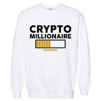 Crypto Millionaire Loading Garment-Dyed Sweatshirt