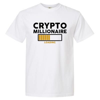 Crypto Millionaire Loading Garment-Dyed Heavyweight T-Shirt