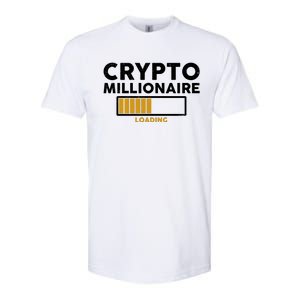 Crypto Millionaire Loading Softstyle CVC T-Shirt