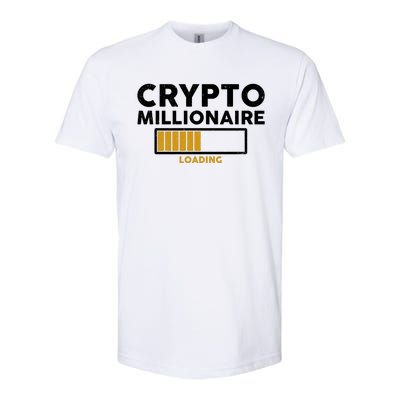 Crypto Millionaire Loading Softstyle CVC T-Shirt