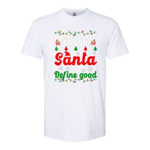 Christmas Most Likely To Ask Santa To Define Good Family Matching Gift Softstyle CVC T-Shirt