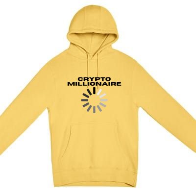 Crypto Millionaire Loading Premium Pullover Hoodie