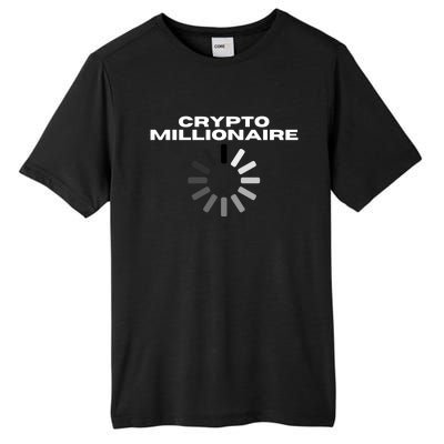 Crypto Millionaire Loading Tall Fusion ChromaSoft Performance T-Shirt