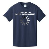 Crypto Millionaire Loading Kids T-Shirt