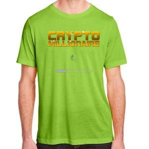 Crypto Millionaire Loading Adult ChromaSoft Performance T-Shirt