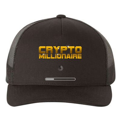Crypto Millionaire Loading Yupoong Adult 5-Panel Trucker Hat