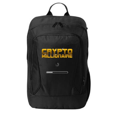 Crypto Millionaire Loading City Backpack