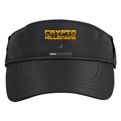 Crypto Millionaire Loading Adult Drive Performance Visor