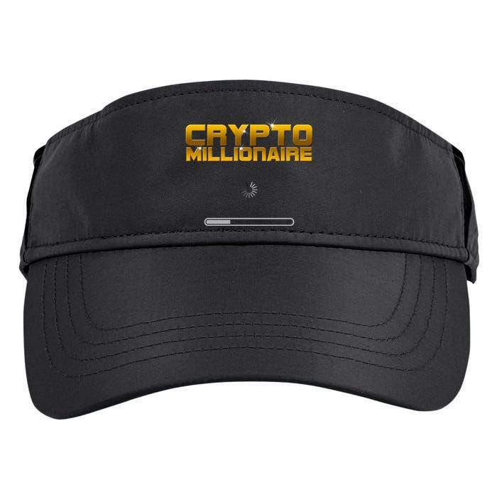 Crypto Millionaire Loading Adult Drive Performance Visor