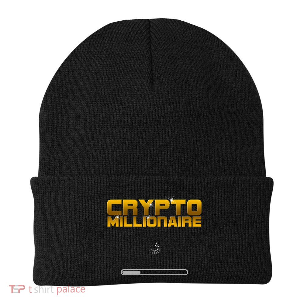 Crypto Millionaire Loading Beanie