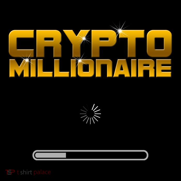 Crypto Millionaire Loading Flatbill Hat