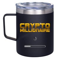 Crypto Millionaire Loading 12oz Stainless Steel Coffee Mug