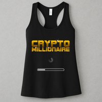 Crypto Millionaire Loading Womens Tank Top