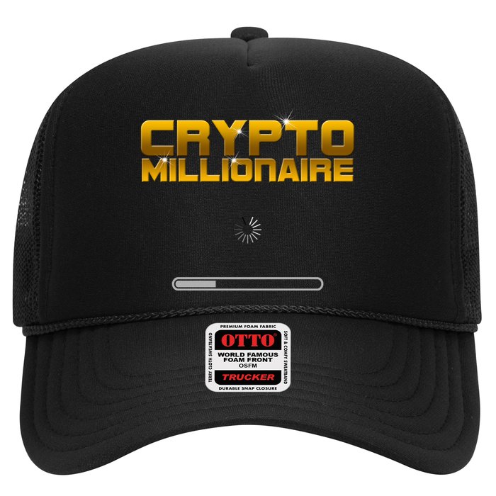 Crypto Millionaire Loading Trucker Hat